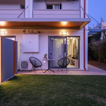 Glaros Casa Verde - Cozy Flat With Garden Near Beach Kato Daratso Dış mekan fotoğraf