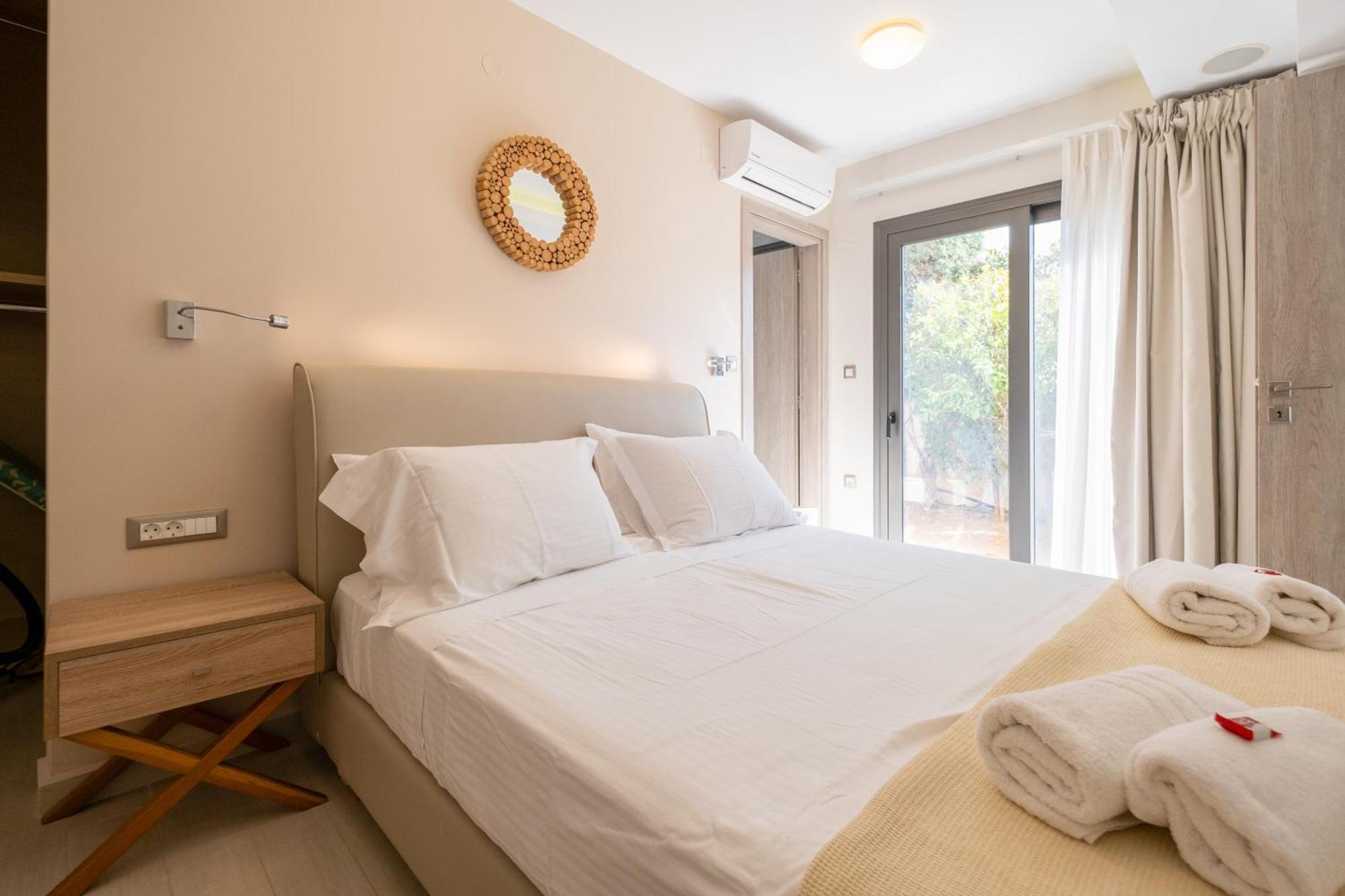 Glaros Casa Verde - Cozy Flat With Garden Near Beach Kato Daratso Dış mekan fotoğraf
