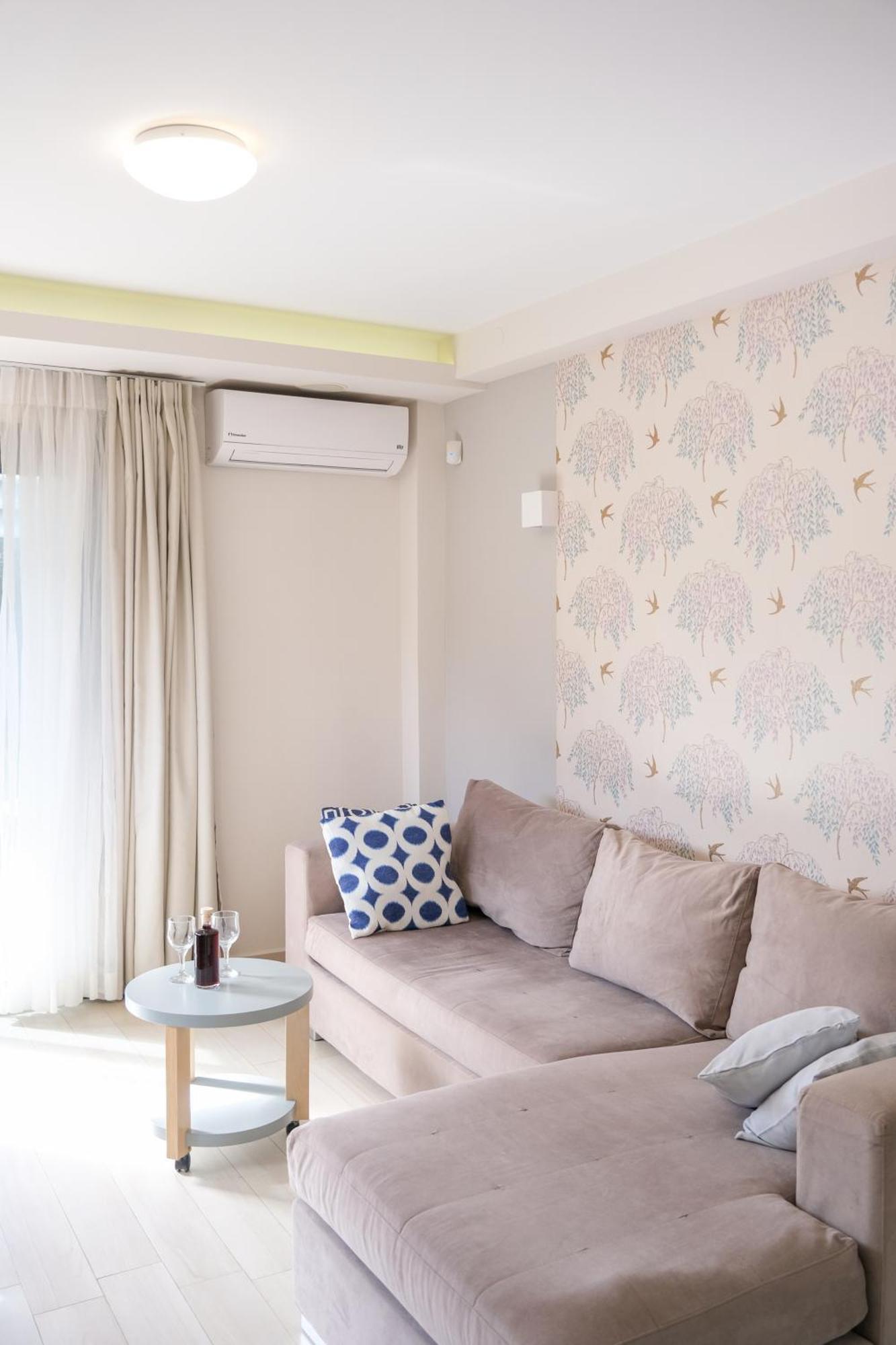 Glaros Casa Verde - Cozy Flat With Garden Near Beach Kato Daratso Dış mekan fotoğraf